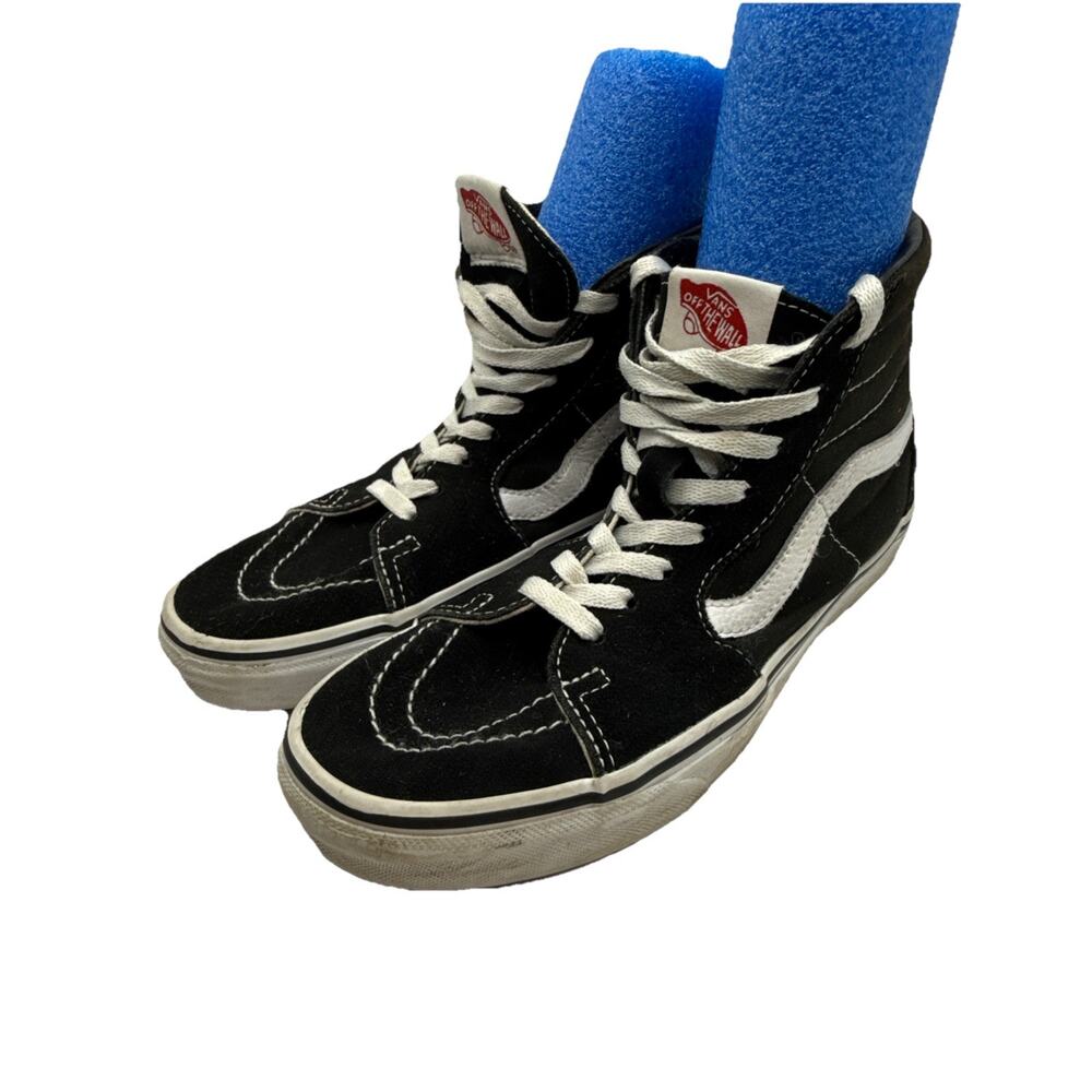 Size 6.5 - Men’s VANS Sk8-Hi High Black ( Size 8 Women’s) Skate Hightop Shoes